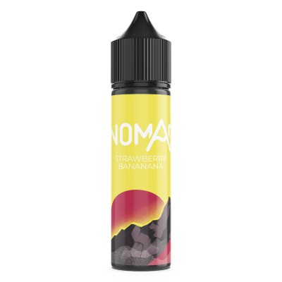 Компоненти Nomad - Strawberry Bananana (60ml / 3mg): Ціна, Характеристики, Фото