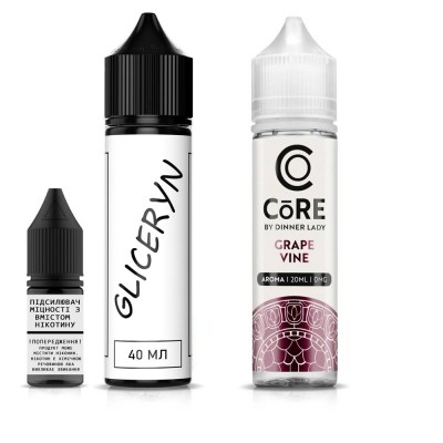 Набор Core by Dinner Lady - Grape Vine 60ml: Цена, Характеристики, Фото