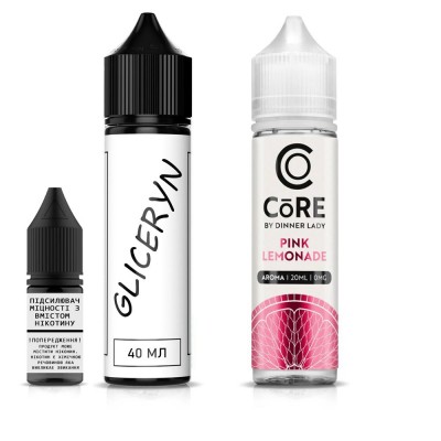 Компоненти Core by Dinner Lady - Pink Lemonade 60ml