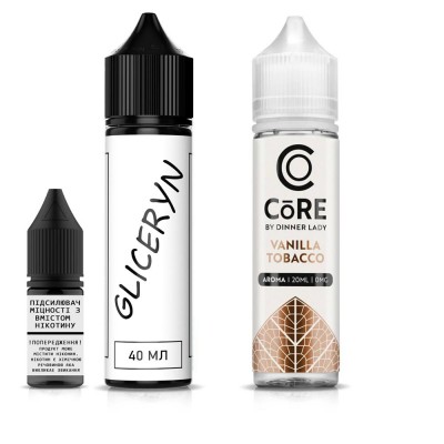 Набір Core by Dinner Lady - Vanilla Tobacco 60ml: