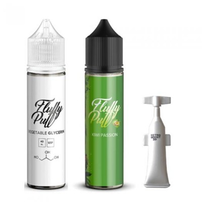 Компоненти Fluffy puff - Kiwi Passion 60ml: Ціна, Характеристики, Фото