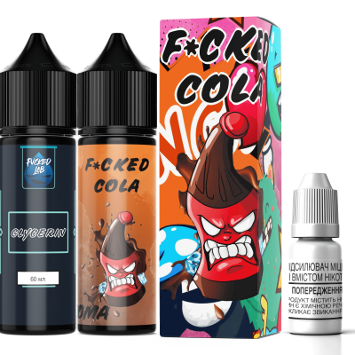 Компоненти Fucked - Cola (60ml / 3mg): Ціна, Характеристики, Фото