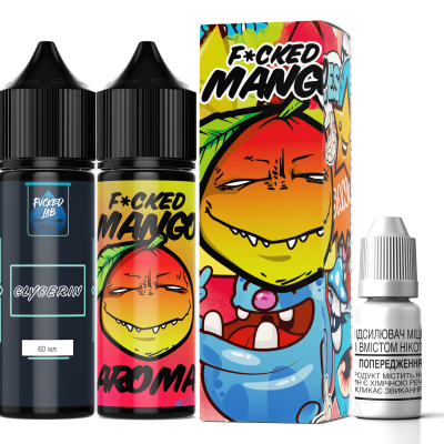 Компоненти Fucked - Mango (60ml / 3mg): Ціна, Характеристики, Фото