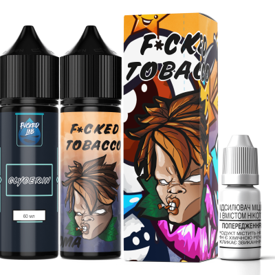 Компоненти Fucked - Tobacco (60ml / 3mg): Ціна, Характеристики, Фото