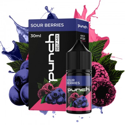 Компоненты Punch - Sour Berries (30ml / 50mg)