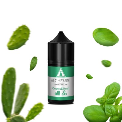 Компоненты Alchemist salt - Cactus & Basil (30ml / 50mg): Цена, Характеристики, Фото