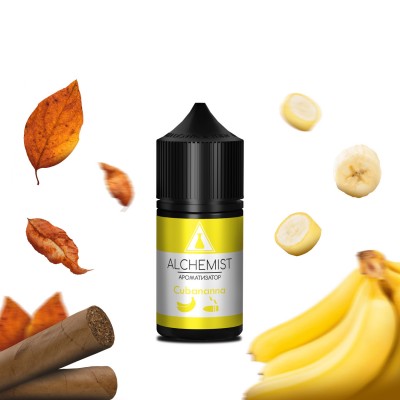 Компоненты Alchemist salt - Cubananna (30ml / 50mg): Цена, Характеристики, Фото