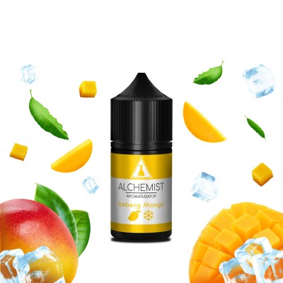 Компоненты Alchemist salt - Iceberg Mango (30ml / 50mg): Цена, Характеристики, Фото