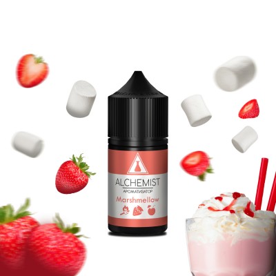 Компоненты Alchemist salt - Marshmellow (30ml / 50mg): Цена, Характеристики, Фото