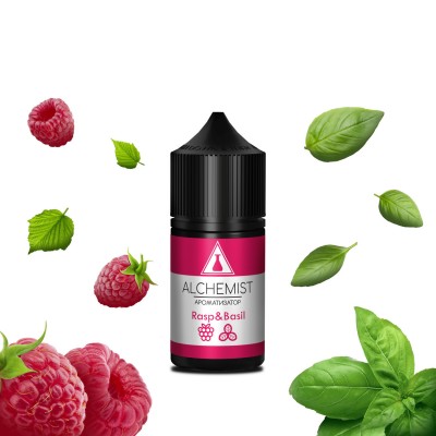 Компоненты Alchemist salt - Rasp&Basil (30ml / 50mg): Цена, Характеристики, Фото