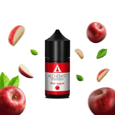 Компоненты Alchemist salt - Rich Apple (30ml / 50mg): Цена, Характеристики, Фото