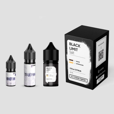 Набор Жидкость Black Limit salt - Cola Citrus (30ml / 50mg)