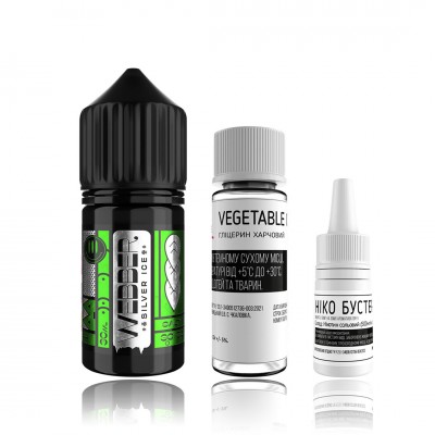 Компоненти Webber salt Silver - SourSop Tea (30ml / 50mg)