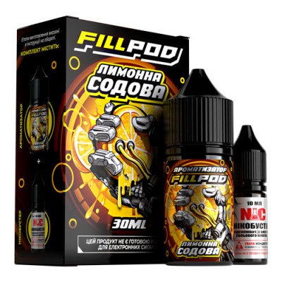 Компоненти FillPod salt - Содова лимонна (30ml / 50mg)