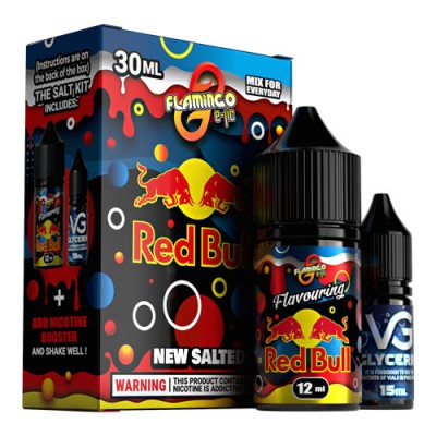 Компоненти Flamingo salt - Red Bull (30ml / 50mg)