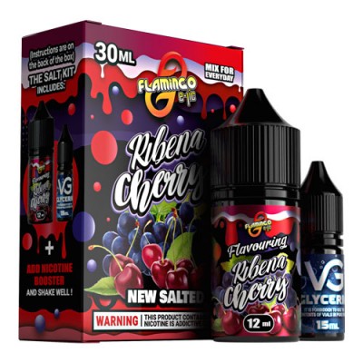 Компоненти Flamingo salt - Rebina Cherry (30ml / 50mg)