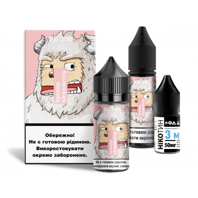 Набор Жидкость Flavorlab FL350 salt - Banana Strawberry (30ml / 50mg):