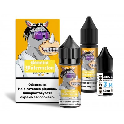 Набір Рідина Flavorlab FL350 - Banana Watermelon (30ml / 50mg)