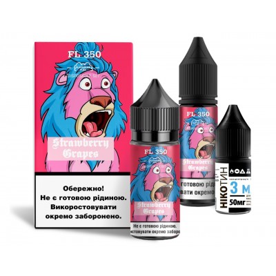 Набор Жидкость Flavorlab FL350 salt - Strawberry Grapes (30ml / 50mg):