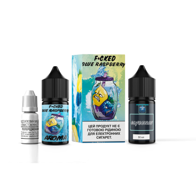 Набір Рідина Fucked salt - Blue Raspberry (30ml / 50mg): Ціна, Характеристики, Фото