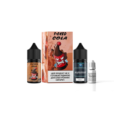 Набор Жидкость Fucked salt - Cola (30ml / 50mg)