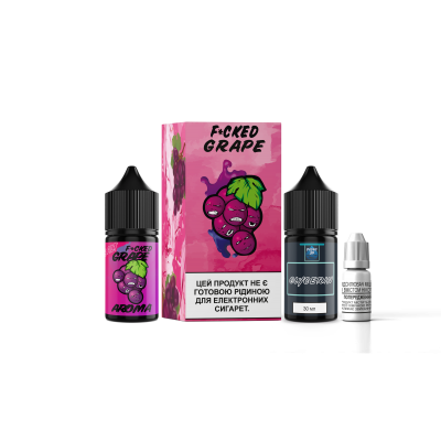 Набір Рідина Fucked salt - Grape (30ml / 50mg): Ціна, Характеристики, Фото