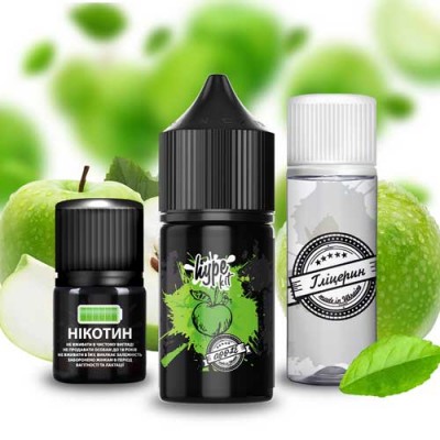 Набор Жидкость Hype Salt - Apple (30ml / 50mg): Цена, Характеристики, Фото