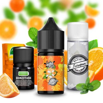 Набір Рідина Hype KIT Salt - Orange Ball (30ml / 50mg):