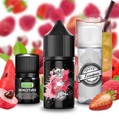 Компоненти Hype Salt - Lychee (30ml / 50mg): Ціна, Характеристики, Фото