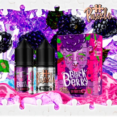 Набор Жидкость In Bottle salt - Black Berry (30ml / 50mg):