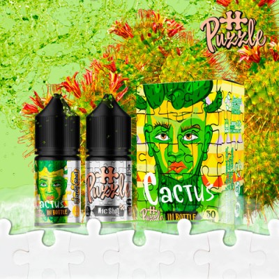 Компоненти In Bottle salt - Cuctus (30ml / 50mg)