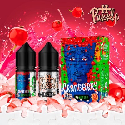 Компоненти In Bottle salt - Cranberry (30ml / 50mg)