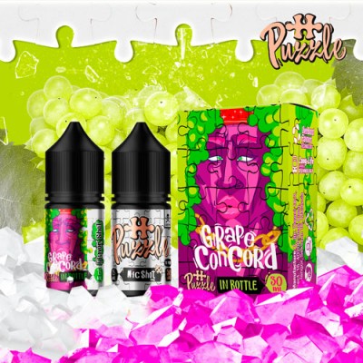 Компоненти In Bottle salt - Grape Concord (30ml / 50mg)