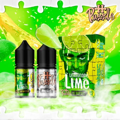 Набор Жидкость In Bottle salt - Lime Lemonade (30ml / 50mg): Цена, Характеристики, Фото