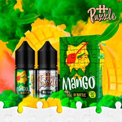 Компоненти In Bottle salt - Mango (30ml / 50mg)