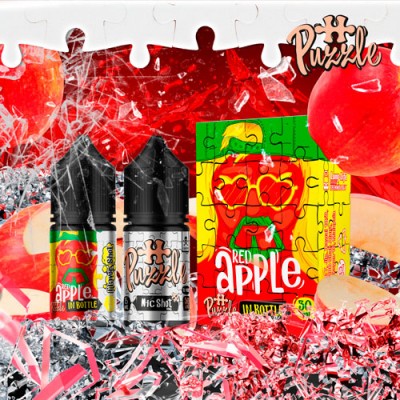 Набор Жидкость In Bottle salt - Red Apple (30ml / 50mg)