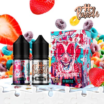 Набір Рідина In Bottle salt - Cereal Strawberry (30ml / 50mg): Ціна, Характеристики, Фото