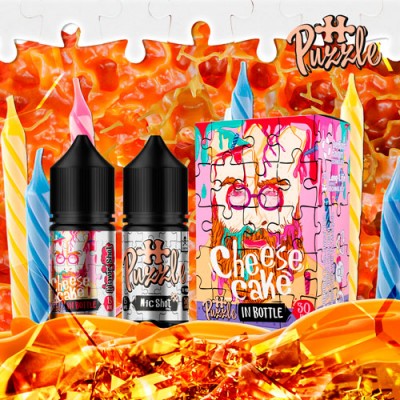 Компоненти In Bottle salt - Cheesecake (30ml / 50mg)
