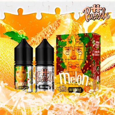 Набор Жидкость In Bottle salt - Melon (30ml / 50mg)