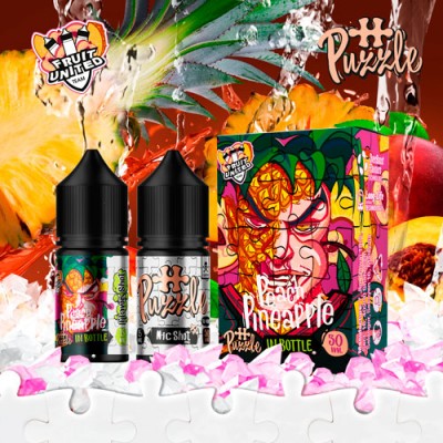 Компоненты In Bottle salt - Peach Pineapple (30ml / 50mg): Цена, Характеристики, Фото