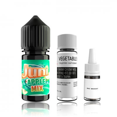 Набор Жидкость Juni salt - Apple Mix (30ml / 50mg)