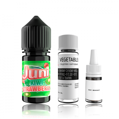 Компоненты Juni salt - Kiwi Strawberry (30ml / 50mg)