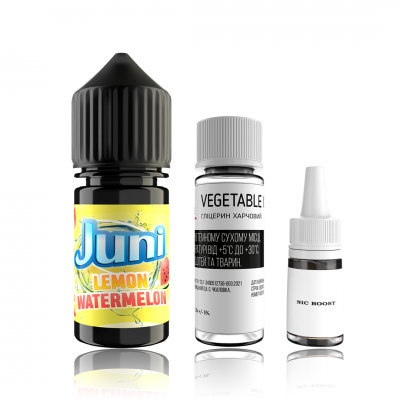 Набор Жидкость Juni salt - Watermelon Lemon (30ml / 50mg)