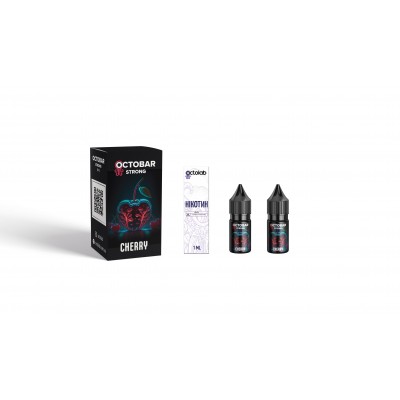 Набір Рідина OCTOBAR Strong - Cherry (10ml / 50mg)