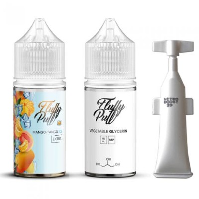 Набор Жидкость Fluffy puff extra salt - Mango Tango ICE (30ml / 50mg):