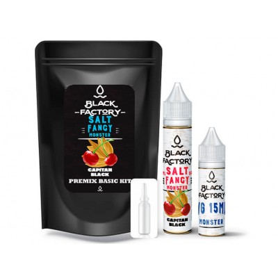 Компоненты Salt Fancy Monster - Capitan Black (30ml / 50mg): Цена, Характеристики, Фото