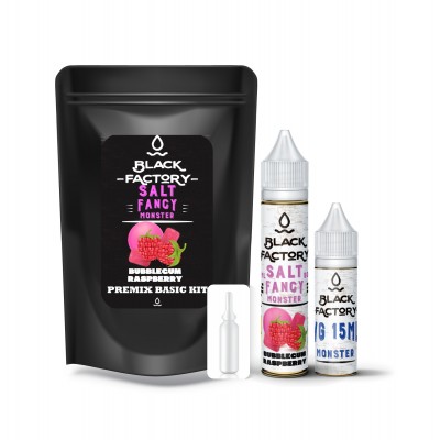 Набір Рідина Salt Fancy Monster - Bubblegum Raspberry (30ml / 50mg):