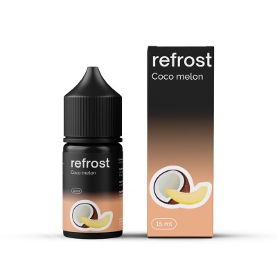 Компоненти Refrost salt - Диня Кокос (30ml / 50mg): Ціна, Характеристики, Фото