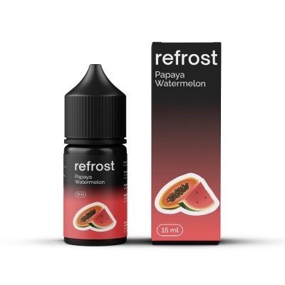Компоненти Refrost salt - Папая кавун (30ml / 50mg): Ціна, Характеристики, Фото