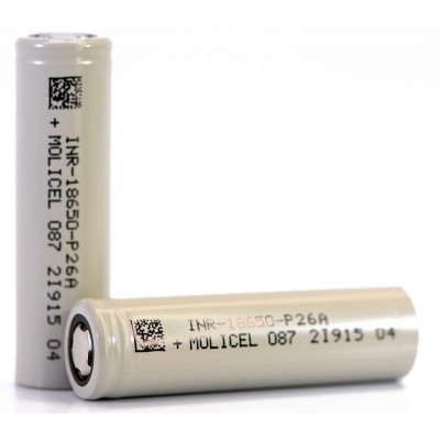 Аккумулятор Molicel P26A 18650 35A 2600 mAh: Цена, Характеристики, Фото